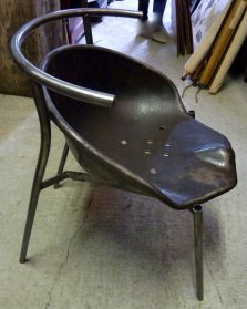 Design trekkerzitting stoel