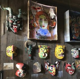 Mexicaanse carnaval maskers